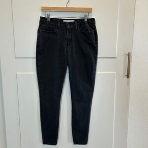 Signature by Levi Strauss Womens Mid Rise Skinny Jeans Black Size‎ 10 W30 L27